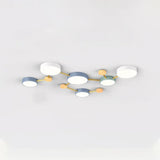 Macaron Round Bedroom Modern Ceiling Light