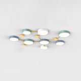 Macaron Round Bedroom Modern Ceiling Light