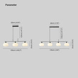 Multi-Light Spherical Glass Modern Pendant Light - Clowas