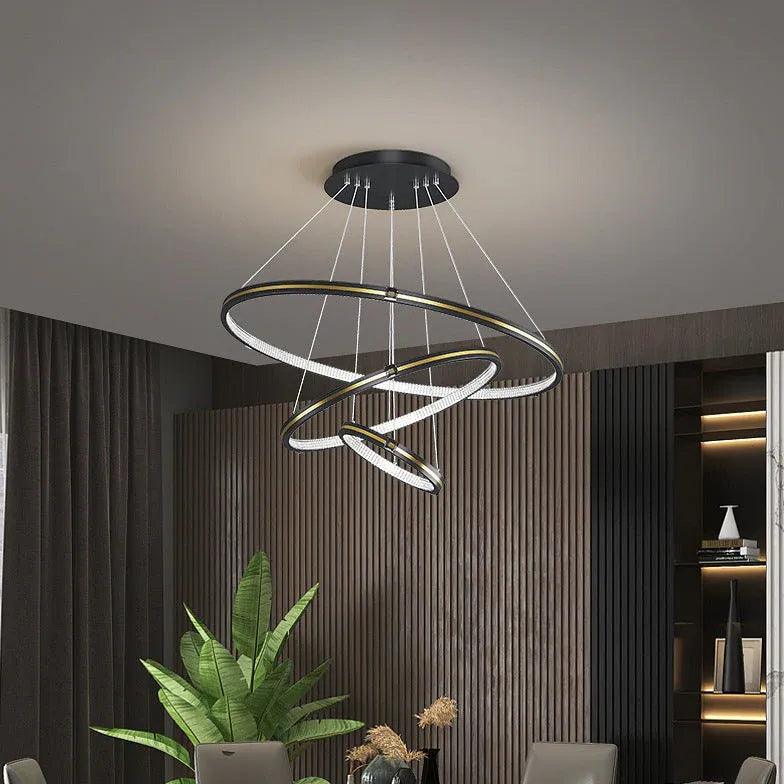 Multi-Ring Minimalist Dining Room Pendant Light - Clowas