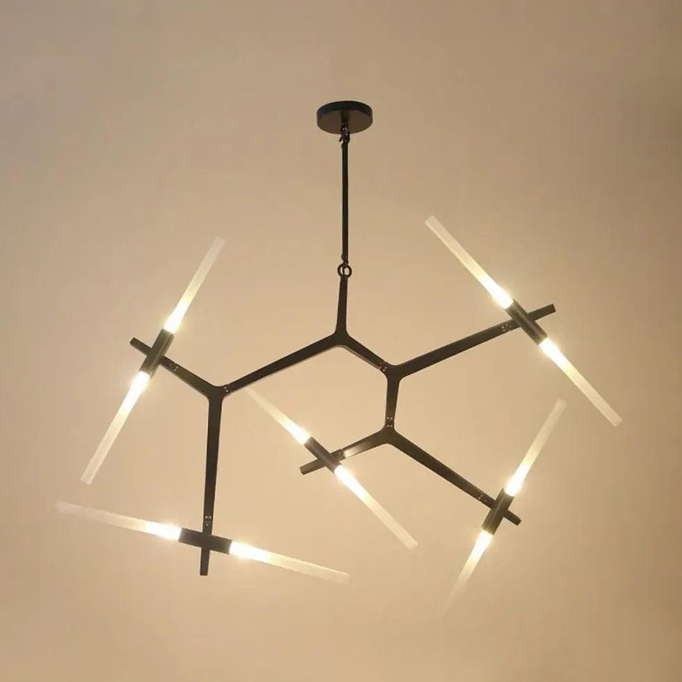 Multi-Rod Modern LED Chandelier Light - Clowas
