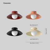 Multicolor Bowl Modern Flush Ceiling Lights - Clowas
