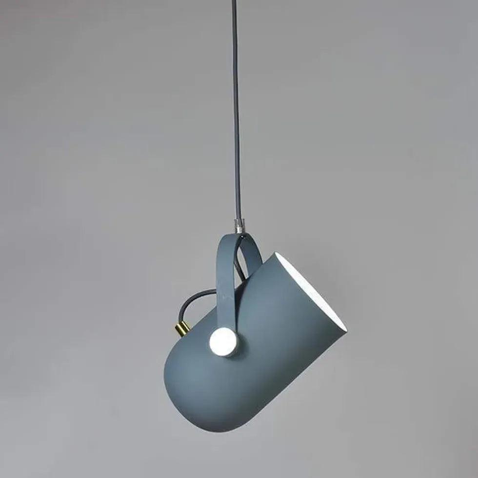 Multicolor Bucket Modern Pendant Light - Clowas