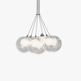 Glass Ball Cluster Pendant Light with Nordic Design