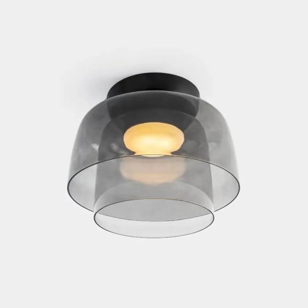 Multiple Coat Modern Glass Flush Ceiling Lights - Clowas