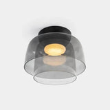 Multiple Coat Modern Glass Flush Ceiling Lights - Clowas