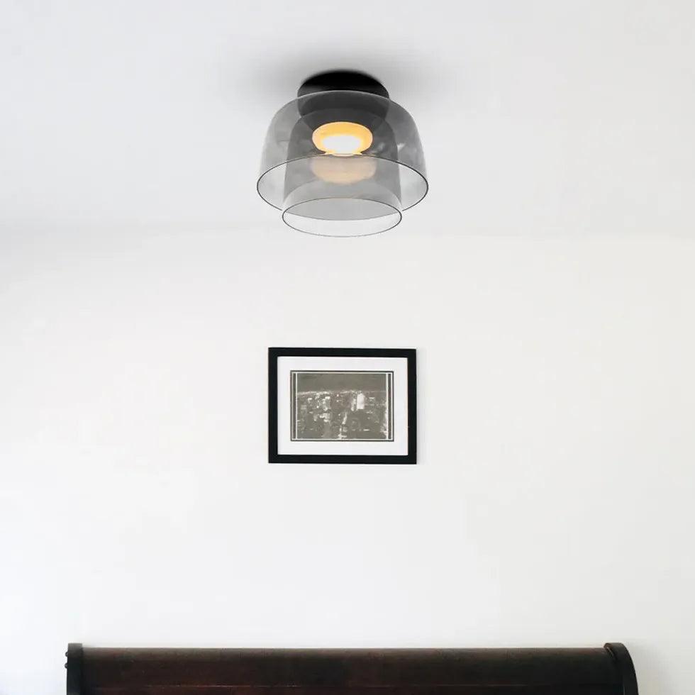 Multiple Coat Modern Glass Flush Ceiling Lights - Clowas