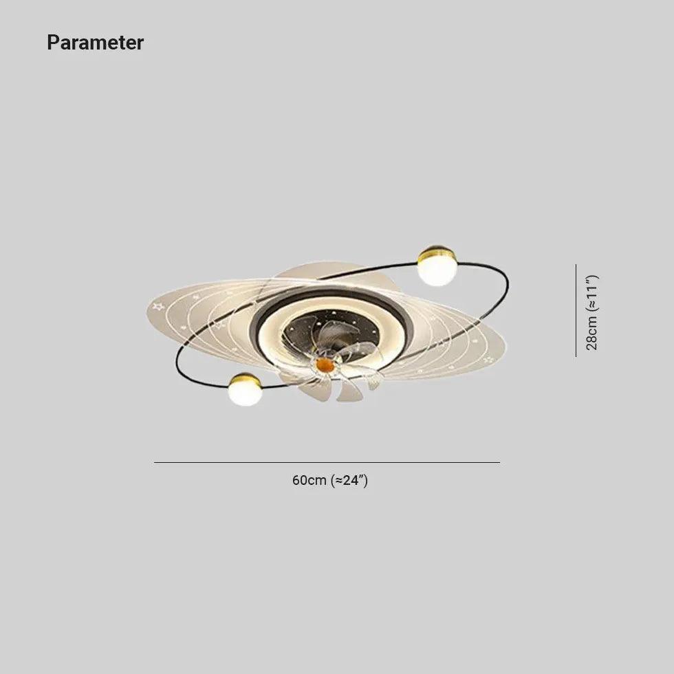 Multiple Lights Modern Ceiling Fan With Light - Clowas
