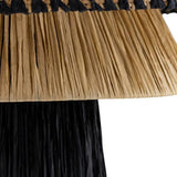 Mushroom Multilayer Rattan Pendant Light - Clowas