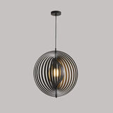 Rotating Circular Moon Pendant Light for Dining Room