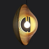 Rotating Circular Moon Pendant Light for Dining Room