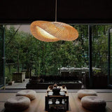 Hyperbolic Mesh Kitchen Rattan Pendant Light - Clowas