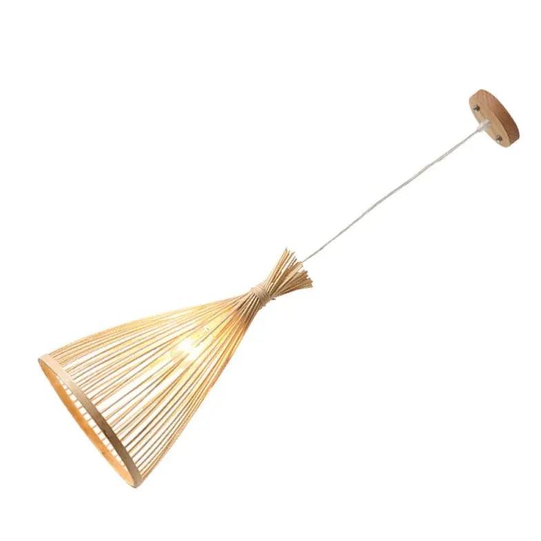 Natural Materials Modern Rattan Pendant Light - Clowas