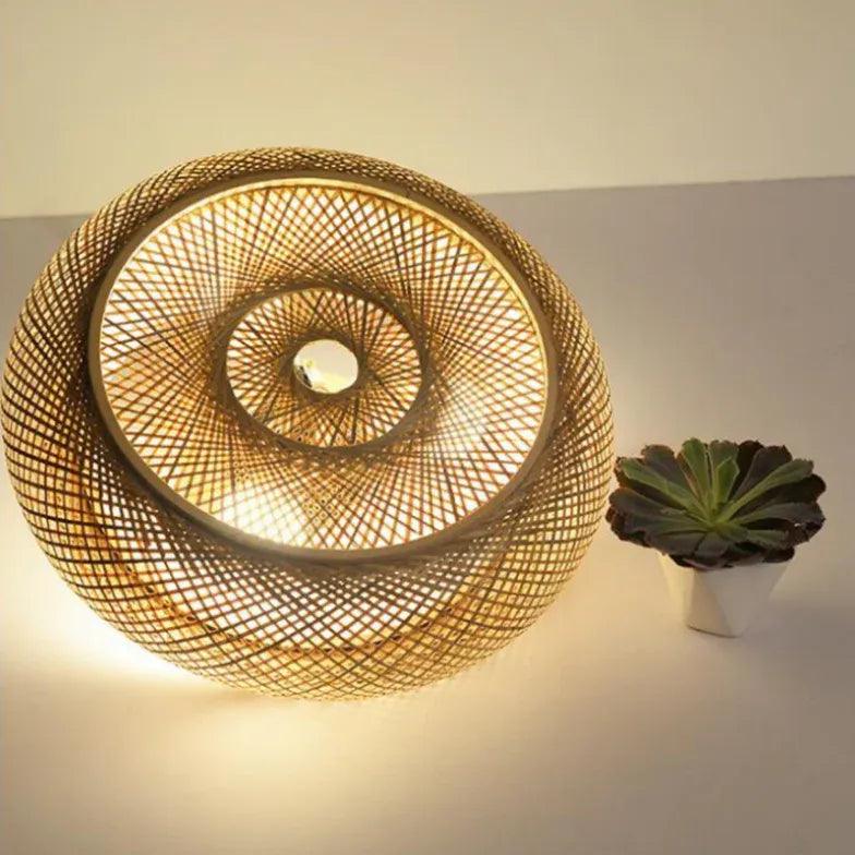 Close Weaving Floor Lamp Flush Ceiling Lights - Clowas
