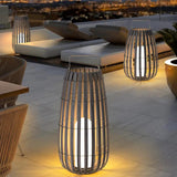 Bamboo Lantern Handle Outdoor Floor lamps - Clowas