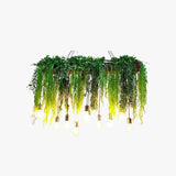 Green plants dining room pendant light - Clowas
