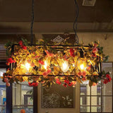 Rose Iron Frame Vintage Pendant Light - Clowas