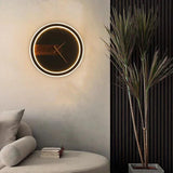 light up wall clock led lighting - Clowas