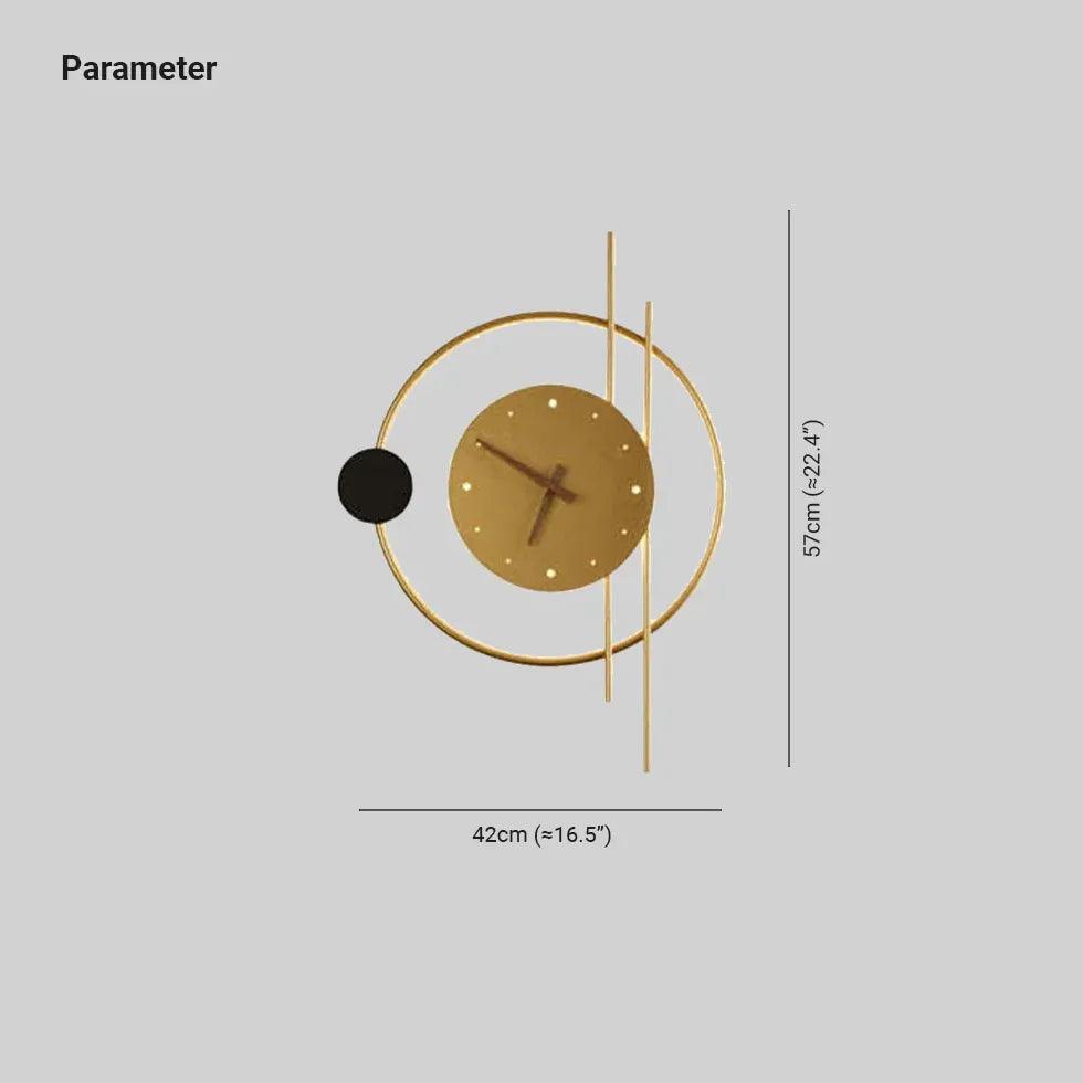 Clock Decoration Art Modern Wall Lights - Clowas
