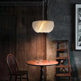 Contemporary Cream Style Paper Pendant Lighting for Dining Room