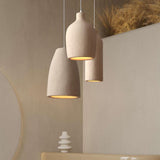 Wabi Sabi Resin Pendant Light for Bedroom