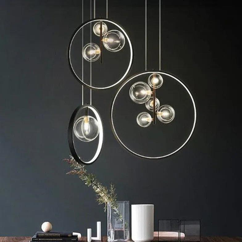 Nordic Glass Bubble LED Modern Pendant Light - Clowas