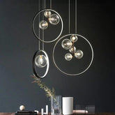 Nordic Glass Bubble LED Modern Pendant Light - Clowas