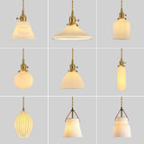 Vintage Brass Pendant Lights for Bedroom