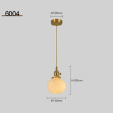 Vintage Brass Pendant Lights for Bedroom