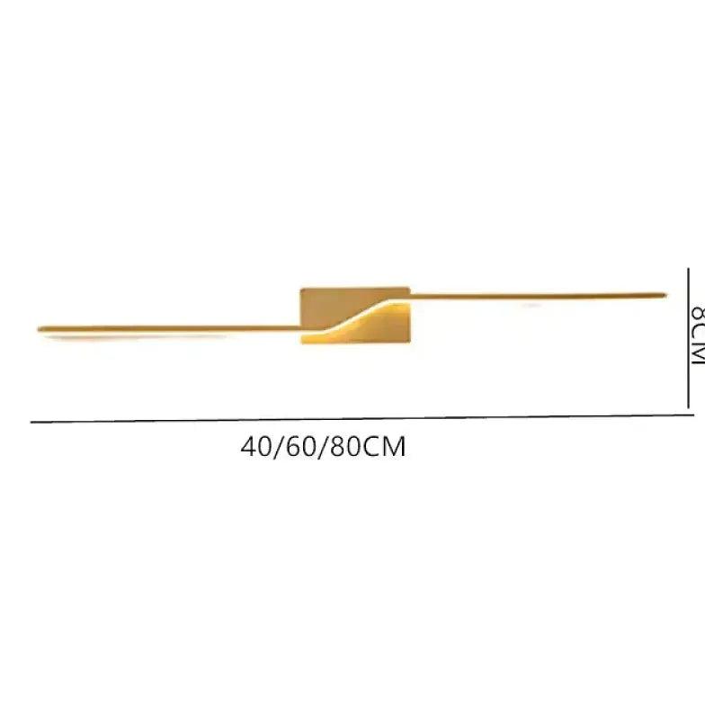 Modern Creative Strip Led Wall Lights - Clowas