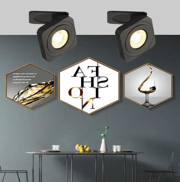 Rotating Led Modern Flush Ceiling Lights - Clowas