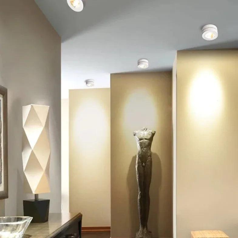 Rotating Led Modern Flush Ceiling Lights - Clowas