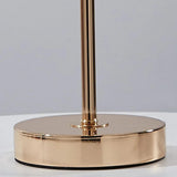 Warm White Feather Gold Floor Lamp - Clowas