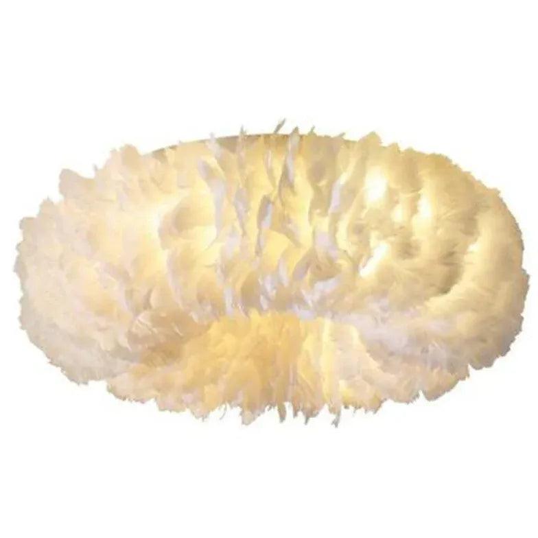 Corrugated Crown Bedroom Modern Flush Ceiling Lights - Clowas