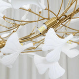 Ginkgo Leaf Shape Modern White LED Pendant Light - Clowas