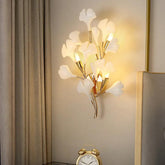 floral wall light for bedroom - Clowas