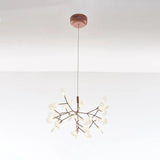 Rose Gold Branches LED Modern Chandelier - Clowas