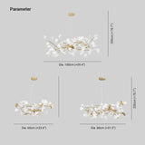 White Leaf-Shaped Modern Pendant Light - Clowas