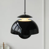 Orange Pendant Light Minimalist Bud Bedside