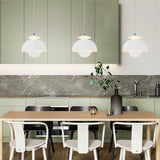 Orange Pendant Light Minimalist Bud Bedside
