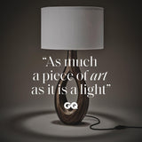 Brass Oval Design Table Lamp for Bedside