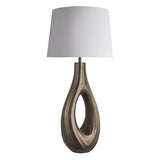 Brass Oval Design Table Lamp for Bedside
