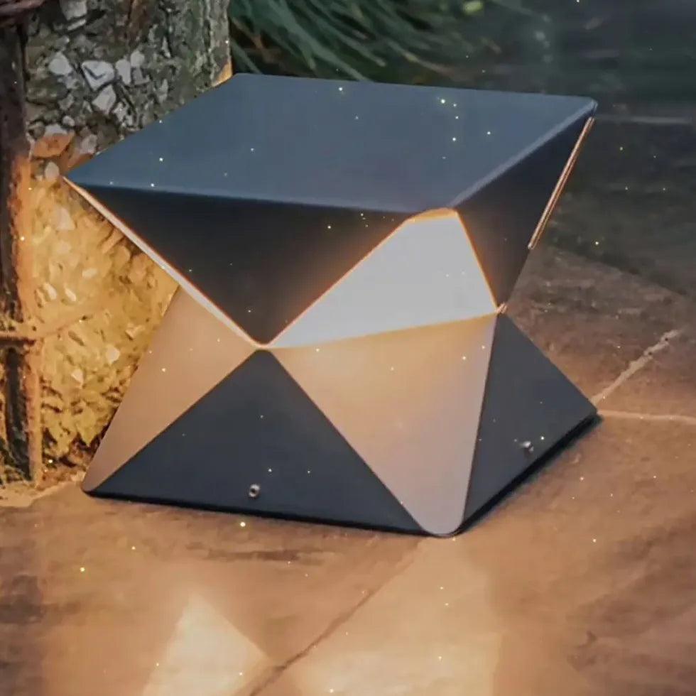 Geometric Folding Creativity Outdoor Floor lamps - Clowas