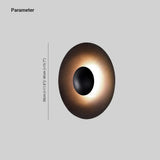 Modern Disc Outdoor Wall Light - Clowas