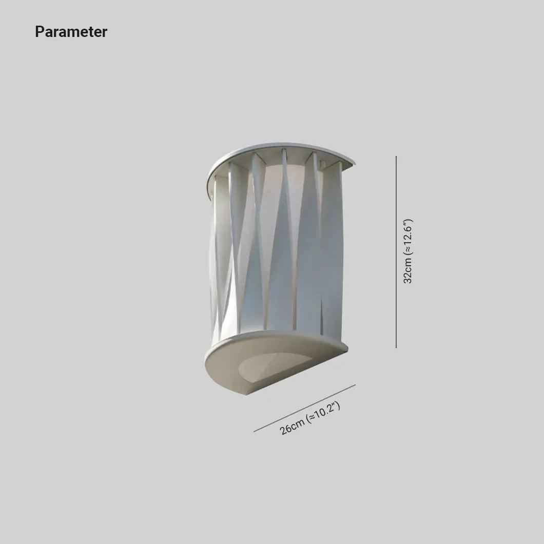 Cutout Aluminium Modern Outdoor Wall Lights - Clowas