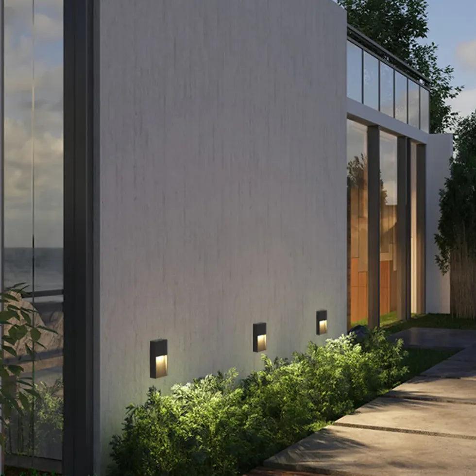 Rectangular Sensor Led Step Outdoor Lights - Clowas