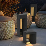 Contemporary Cube Step Outdoor Floor lamps - Clowas