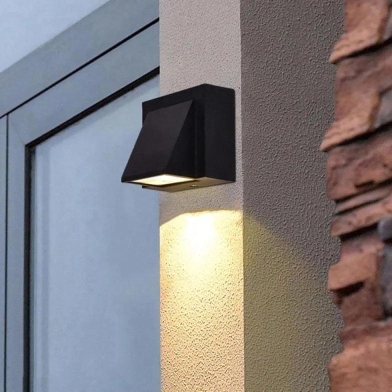 Driveway Wall Lights Modern Black - Clowas