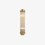 Fluted Glass Wall Light Bedroom Modern - Clowas