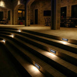 Recessed Garden Wall Lights Black - Clowas